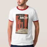 Arcade propaganda tshirt<br><div class="desc">Mock propaganda based on a 1980s arcade game</div>