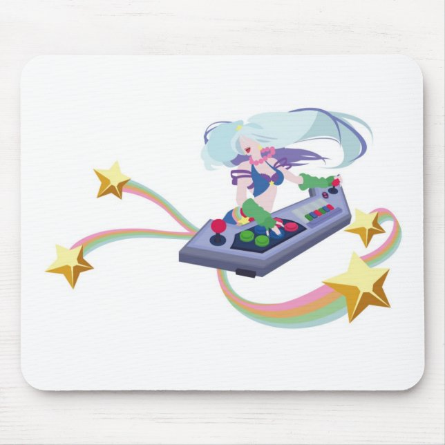 Arcade Sona Mouse Mat (Front)