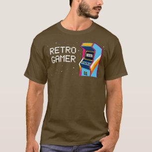 Arcade Video Game Machine Funny Retro Gaming Gift T-Shirt