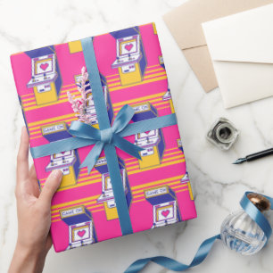 Arcade Video Games  Wrapping Paper