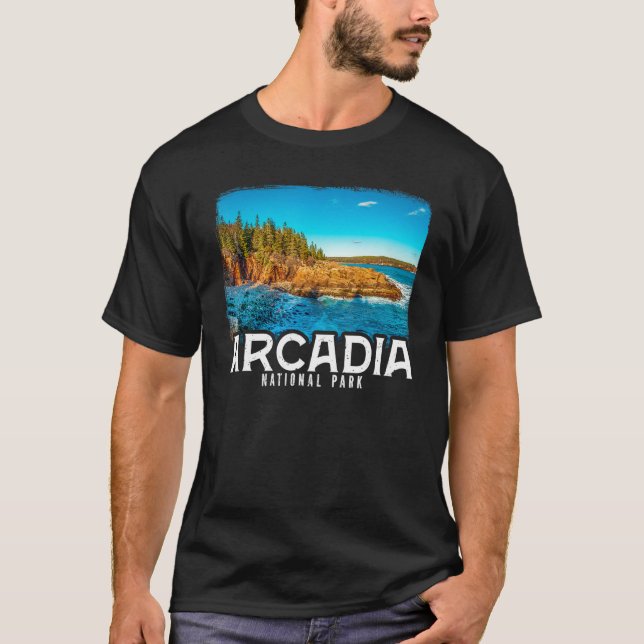 Arcadia National Park  Arcadia National Park Touri T-Shirt (Front)