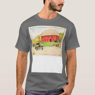 Arcadia Round Barn on Route 66 in Arcadia Oklahoma T-Shirt