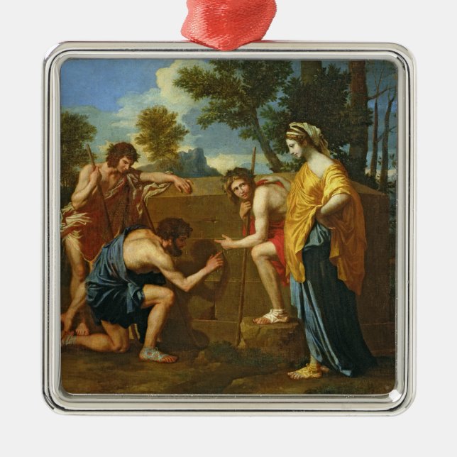 Arcadian Shepherds Metal Tree Decoration (Front)