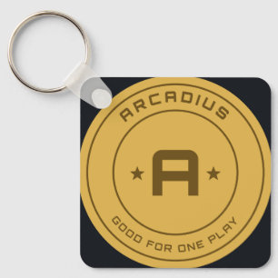 Arcadius Arcade Token Keychain