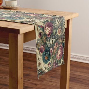 Arcane Atelier – Gothic Baroque Short Table Runner