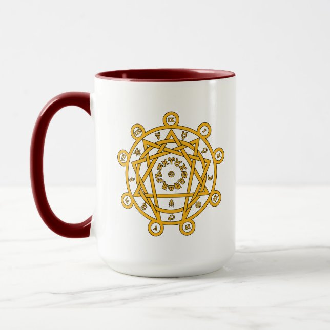 Arcane Enneagram Mug (Left)