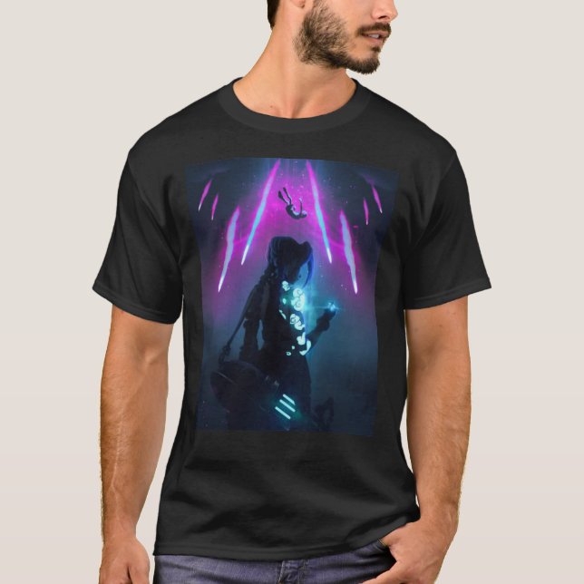 Arcane jinx LoL Classic T-Shirt (Front)