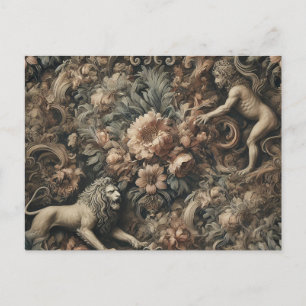 Arcane Majesty – Gothic Baroque Design Holiday Postcard