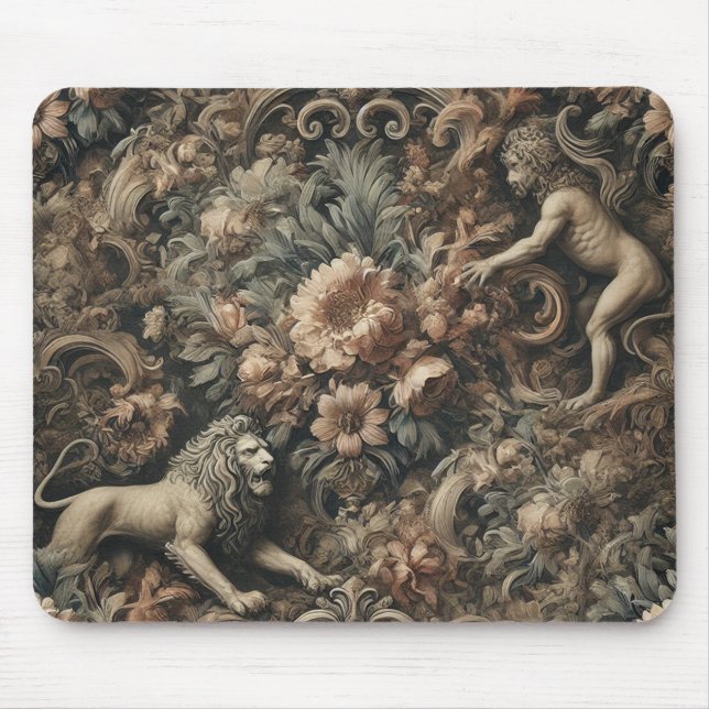 Arcane Majesty – Gothic Baroque Design Mouse Mat (Front)