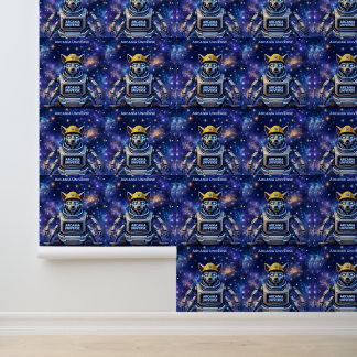 arcane universe automated street cleaning robot wallpaper