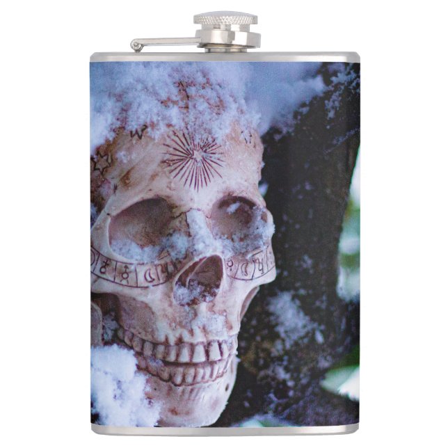 Arcane Winter I Hip Flask (Front)