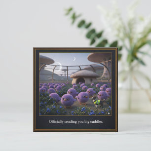 arcania wildfowl card/arcania thank you card