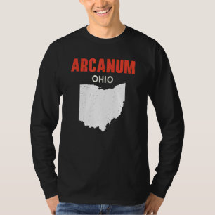 Arcanum Ohio USA State America Travel Ohioan T-Shirt