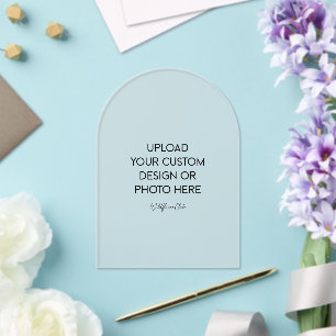 Arch Acrylic Wedding Invitation