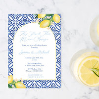 Arch Amalfi Lemon Main Squeeze Co-ed Bridal Shower
