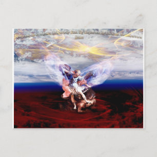 Arch Angel Michael Conquers Postcard