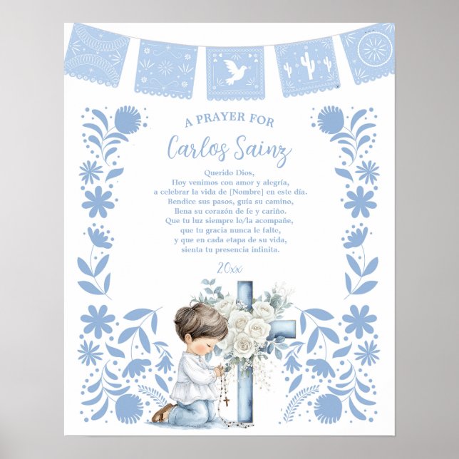 Arch Cielito Lindo First Holy Communion Boy Poste Poster (Front)