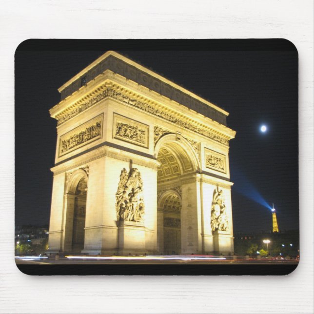 Arch De Triumphe Mouse Mat (Front)