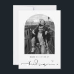 Arch Frame Will You be my Bridesman Proposal Card<br><div class="desc">Minimalist and modern will you be my bridesman proposal card. Text and messages can be edited on the back of the card. For more advanced customisation of this design,  e.g. changing layout,  font or text size please click the "CUSTOMIZE" button above. Please contact me for any questions!</div>