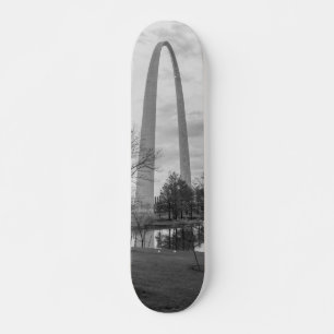 Arch From The Park Grayscale Skateboard