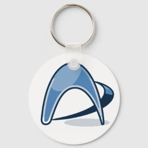 Arch Linux alt. Logo Keychain