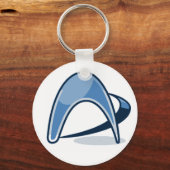 Arch Linux alt. Logo Keychain (Front)