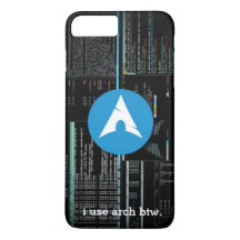 Arch Linux Disc Logo - Liquid Carbon Dark