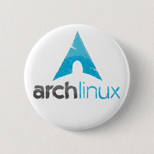 Arch Linux Logo 6 Cm Round Badge