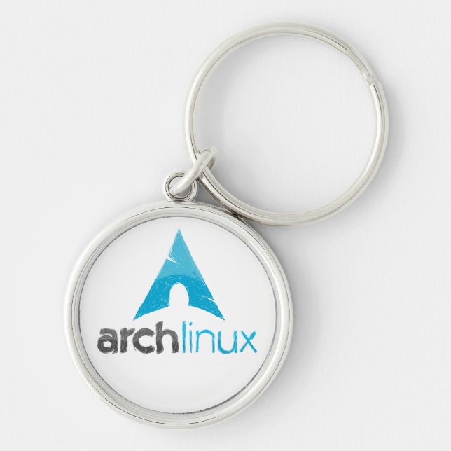 Arch Linux Logo Key Ring (Front)