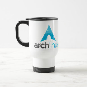 Arch Linux Logo Travel Mug