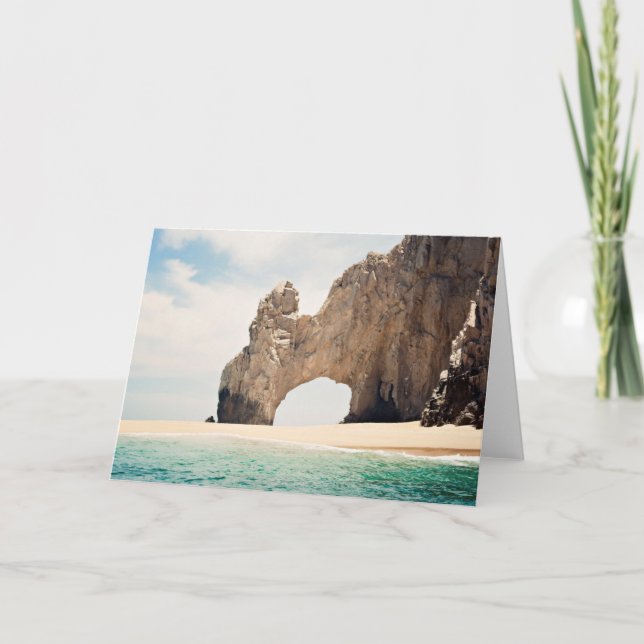 Arch Of Cabo San Lucas, Mexico Card (Front)