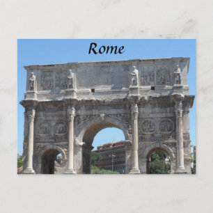 Arch of Constantine, Rome Postcard