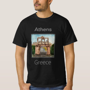 Arch of Hadrian, Athens, Greece T-Shirt