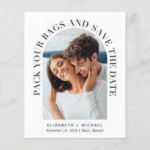Arch Photo Destination Wedding Save The Date