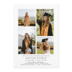 Arch Photo Graduation Party Invite Announcement