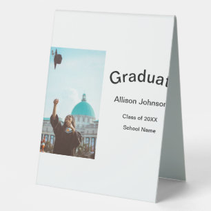arch photo modern elegant simple graduation party