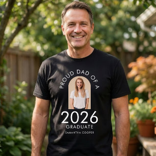 Arch Photo Proud Dad of 2026 Graduate T-Shirt