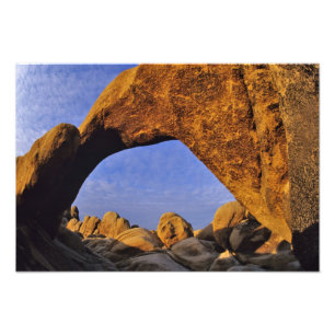 Arch Rock at Joshua Tree National Park in Photo Print