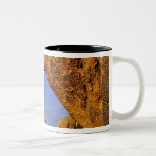 Arch Rock at Joshua Tree National Park in Two-Tone Coffee Mug