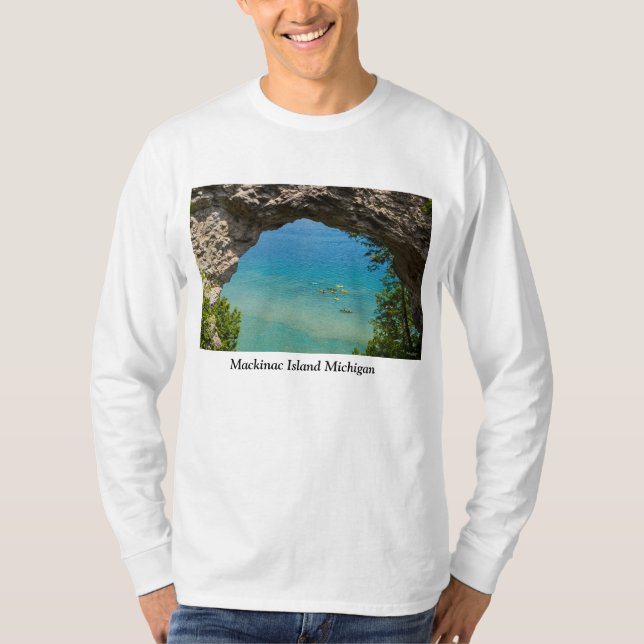 Arch Rock Canoeing T-Shirt (Front)