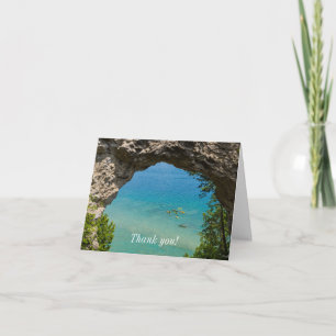 Arch Rock Canoeing Thank You Card