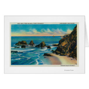 Arch Rock from Maxwell Point, OceansideCoast