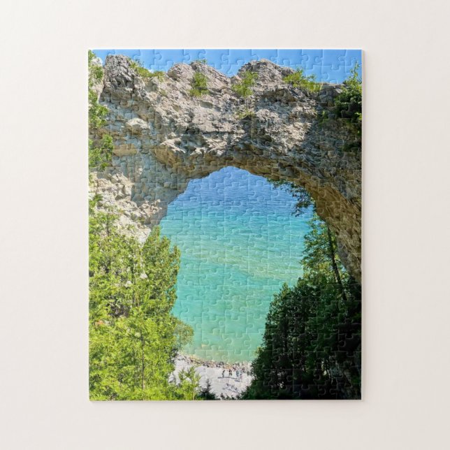 Arch Rock Mackinac Island  Jigsaw Puzzle (Vertical)
