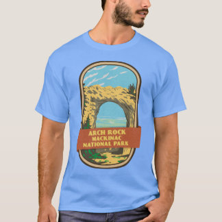Arch Rock Mackinac National Park Oversized T-Shirt