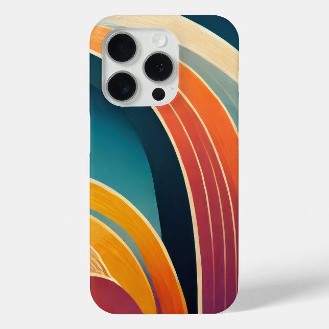 Arch shapes in bright colours Case-Mate iPhone case (Back)