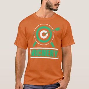 Arch Sport Archer Archery Arrow And Bow  (14) T-Shirt