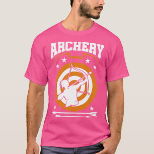 Arch Sport Archer Archery Arrow And Bow (18) T-Shirt
