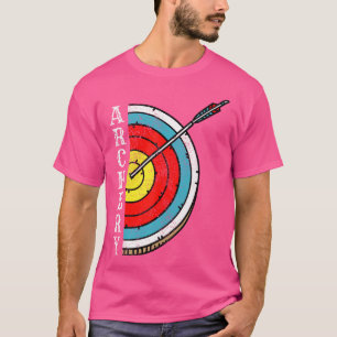 Arch Sport Archer Archery Arrow And Bow T-Shirt