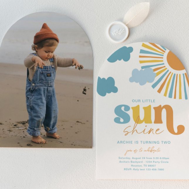 Arch Sun Birthday Invitation (Creator Uploaded)
