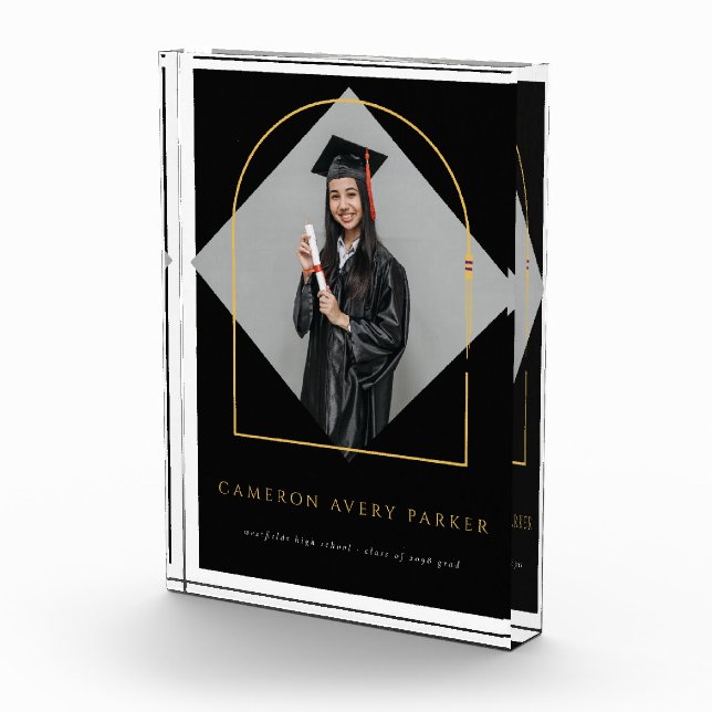 Arch Tassels Minimalist Frame Photo Graduation (Right)